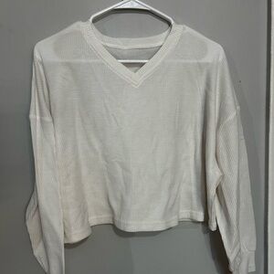 V-Neck Knit Sweater